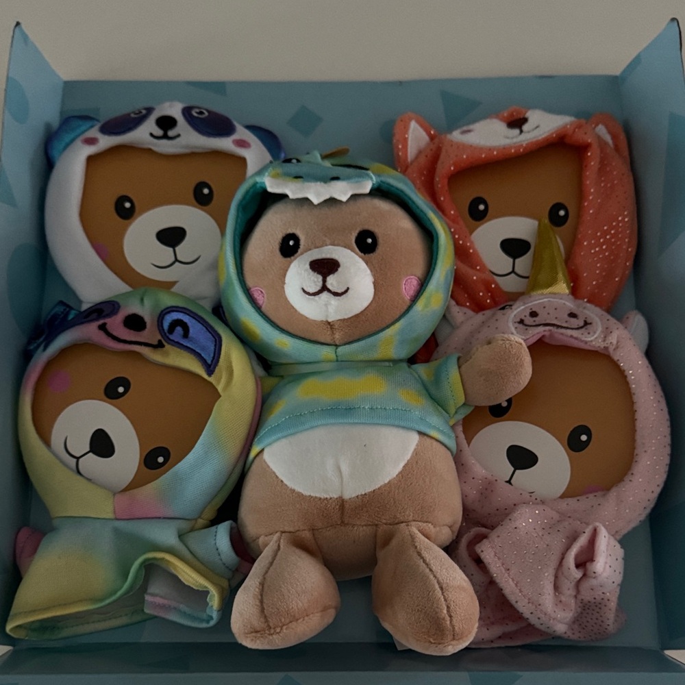 Adorable Animal-Themed Plush Toy Set